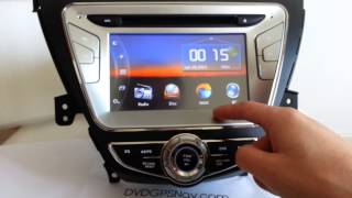 Hyundai Elantra 2013 touch screen DVD GPS 2012 Hyundai Elantra gps navigation