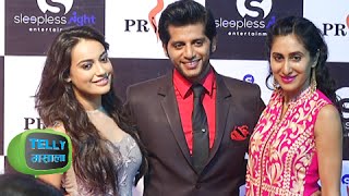 Karanvir Bohra walks with his Real & Reel Wife at I Pride Award | Qubool Hai