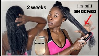 Overnight Rice Water Spray For Fast, Thick Hair growth | How to make Rice Water for fast hair growth
