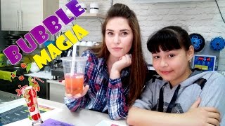 VLOG/BUBBLE MAGIA КОКТЕЙЛЬ с МАРИЕЙ - мастер класс