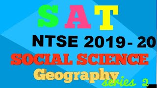 NTSE Social Science Stage 1/ntse sst preparation