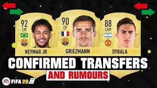 FIFA 20 | SUMMER CONFIRMED TRANSFERS & RUMOURS! ??| FT. GRIEZMANN, NEYMAR, DYBALA... etc