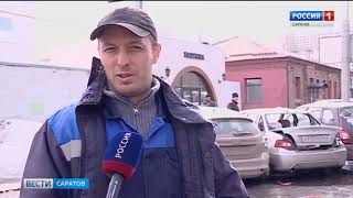 Неадекватный водитель учинил массовое ДТП на Чернышевского