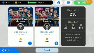 UEFA CHAMPOINS LEAGUE 2017-2018 Group Stage Box Draw VOL 2 Pes 2017 Mobile