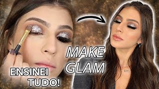 Make GLAM COM GLÍTTER  | PASSO A PASSO