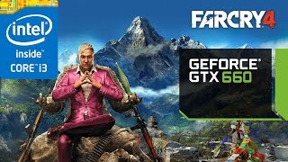 Far Cry 4 EVGA GeForce GTX 660 SC (2gb)