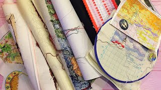 Все начатые процессы, перешедшие в 2020. Вышивка крестом .