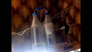 Самодельная система подачи co2 в аквариум часть 2 сода -лимонка.