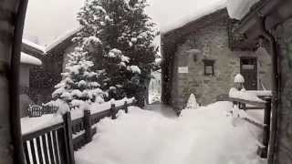 CHAMPOLUC AYAS FRAZIONE PERIASC GRANDE NEVICATA