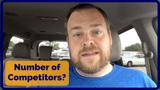 Amazon FBA Competition - How many is TOO MANY competitors?