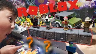 ROBLOX TOYS! OPENING A MYSTERY BLIND BOX 6 PACK!! APOCALYPSE RISING 4X4 CAR UNBOXING AND REVIEW!
