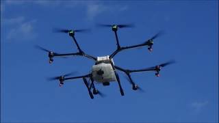 Επίδειξη πτήσης και ψεκασμού με drone στο Τ.Φ.Ο.Δ.Ν.