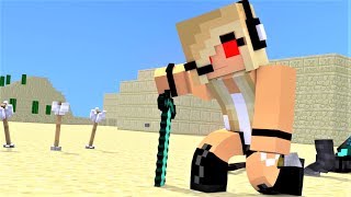 NEW MINECRAFT SONG: Hacker 4 1 Hour "Hacker VS Psycho Girl" Minecraft Songs and Minecraft Animation