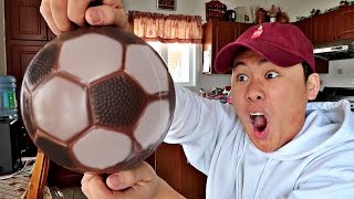 DIY GIANT CHOCOLATE SOCCER BALL!!