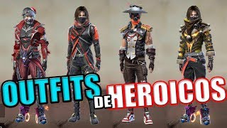LAS MEJORES COMBINACIONES DE LOS HEROICOS EN FREE FIRE | GAMERSUS