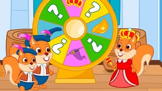 Famille d'Écureuil - Machine à souhaits royale Animé 2022 en Français