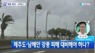 태풍 일본 강타...한반도 영향은? [강남영, 국가태풍센터 예보팀장] / YTN