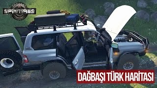 SpinTires  Dağbaşı Türk Haritası - TOYOTA Land Cruiser 105 D Offroad