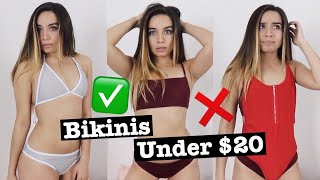 Trying On Bikinis Under $20 from Yoins | IS IT A SCAM?