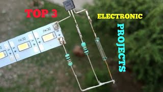 TOP 3 ELECTRONIC PROJECTS WITH REED SWITCH, BC547 & TIP35C TRANSISTOR.