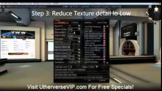Utherverse Set up and Speed up your game