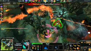 No Tidehunter vs Team Liquid Game 2 - Russian DOTA2 League - TobiWan