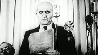 David Ben-Gurion proclaims the birth of Israel דוד בן-גוריון
