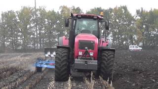 Оранка (пахота) трактор МТЗ 3522