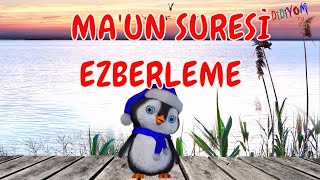Ma'un Suresi | Eraeytellezi Suresi Ezberleme  | Namaz Sureleri | Surah Al-Ma'un | Didiyom Tv