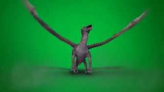 Дракон футаж green screen скачать