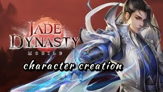 Jade Dynasty mobile character creation