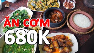 Lần đầu mời vợ con đi ăn Cơm Gia Đình không ngờ hết vèo trong nốt nhạc #hnp