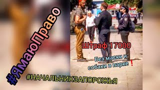 Штраф 17000 | БЕЗ маски и собаки В ПАРКЕ | ЛИКБЕЗ | КАРАНТИН УКРАИНА