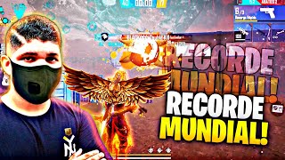 BLACKN444 BATE RECORD NO NOVO MODO DO FREEFIRE,  NOBRU CONTA QUE MEMBROS DO CORINTHIANS É EXPULSO !!