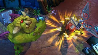 MEGA Dino Gnar Skin Spotlight Gameplay! (League of Legends / LoL Preview)