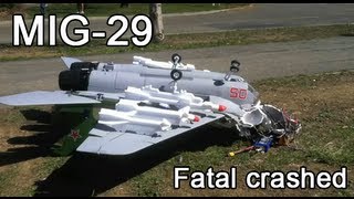 Banana Hobby Mig-29 - The Last Flight - Tragic Crash