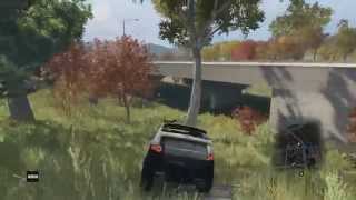 Watch Dogs Funny Glitches - Car launches, Multiplayer Glitches, DONUTS!