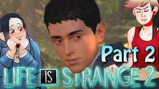 Into The Woods - Life is Strange 2 Walkthrough Gameplay Part 2 (2 Girls 1 Let's Play)