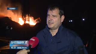 Banjaluka: Požar na odlagalištu drvne sjecke