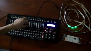 Smart LED Pixel Controller With LCD For 1020 Pixels