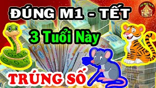3 Con Giáp Mua Vé Số Ngay Đi, SẮP TRÚNG LỚN GIÀU TO, Đổi Đời Đại Gia Đúng Mùng 1 Tết