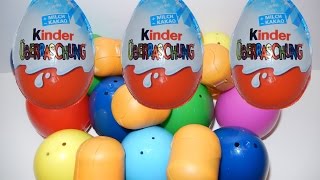 Киндер сюрприз - киндер подарки, КИНДЕР СЮРПРИЗ шоколадные яйца (Kinder eggs)