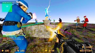 Counter Strike Source Zombie Escape mod online gameplay on Otakuroom map