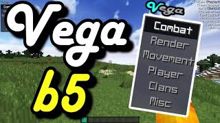 Лучший Чит на Minecraft  ( Vega b5 )/  ЛУЧШАЯ КИЛЛАУРА, Длинный LongJump, Самый Лучший BunnyHop