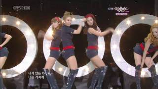 [HD] 101029 music bank 소녀시대(少女時代) - 훗(hoot)