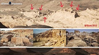 The ancient ruins of an Alien City on Mars in the official images of NASA
