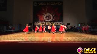 Dance Integration 2014 - Народный танец, дети (10-11 лет), группа