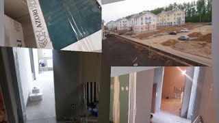 Показываю нашу новую квартиру//рум тур по квартире//ремонт в самом разгаре