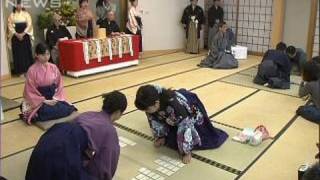 かるた日本一決定　名人は12連覇、クイーンも6連覇（10/01/09）