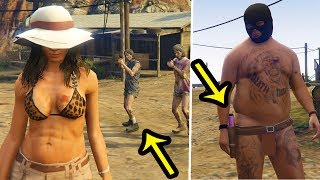 Que Font les Nudistes si un PNJ vient dans leur camp ?